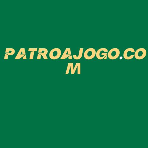 Logo da PATROAJOGO